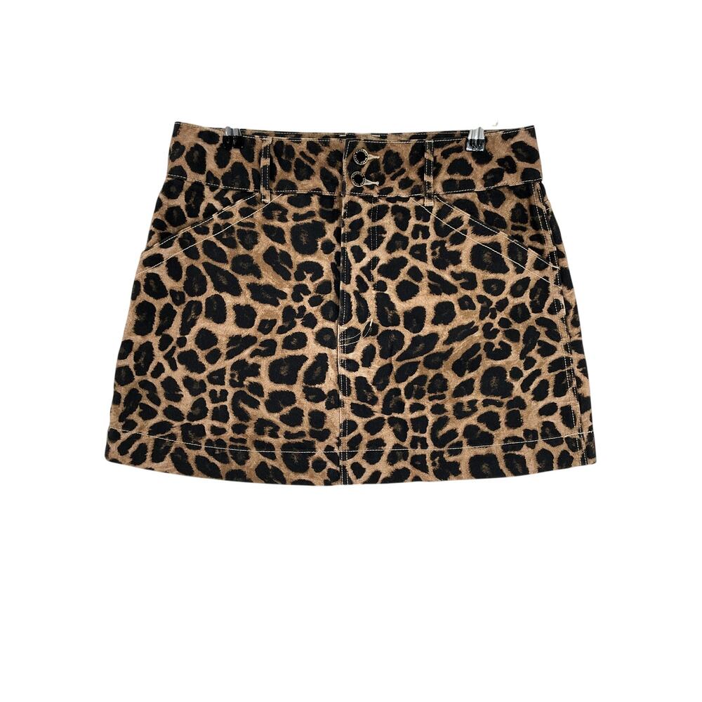 Veronica Beard Leopard Print Multicolor Chloe Ski… - image 2